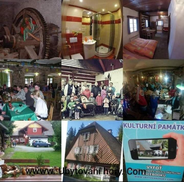 Roubenka Mlyn U Skaly Destne V Orlickych Horach Volne Terminy 5 Bytu Luaran gambar